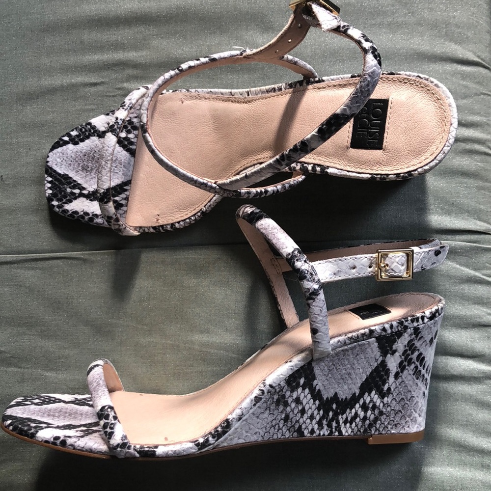 New LOUISE ET CIE Quinley Wedge Sandal